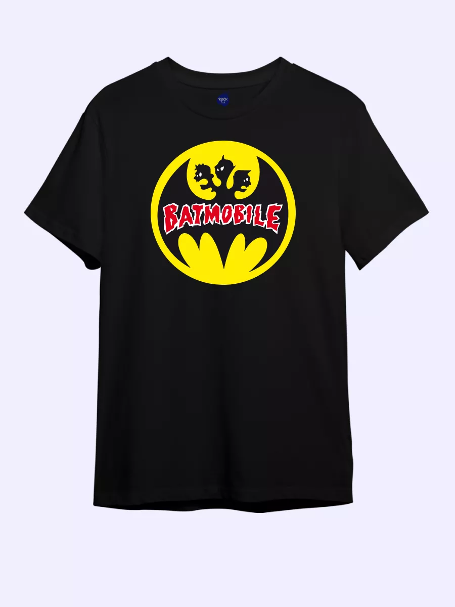 Футболка Batmobile Бэтмобайл psychobilly