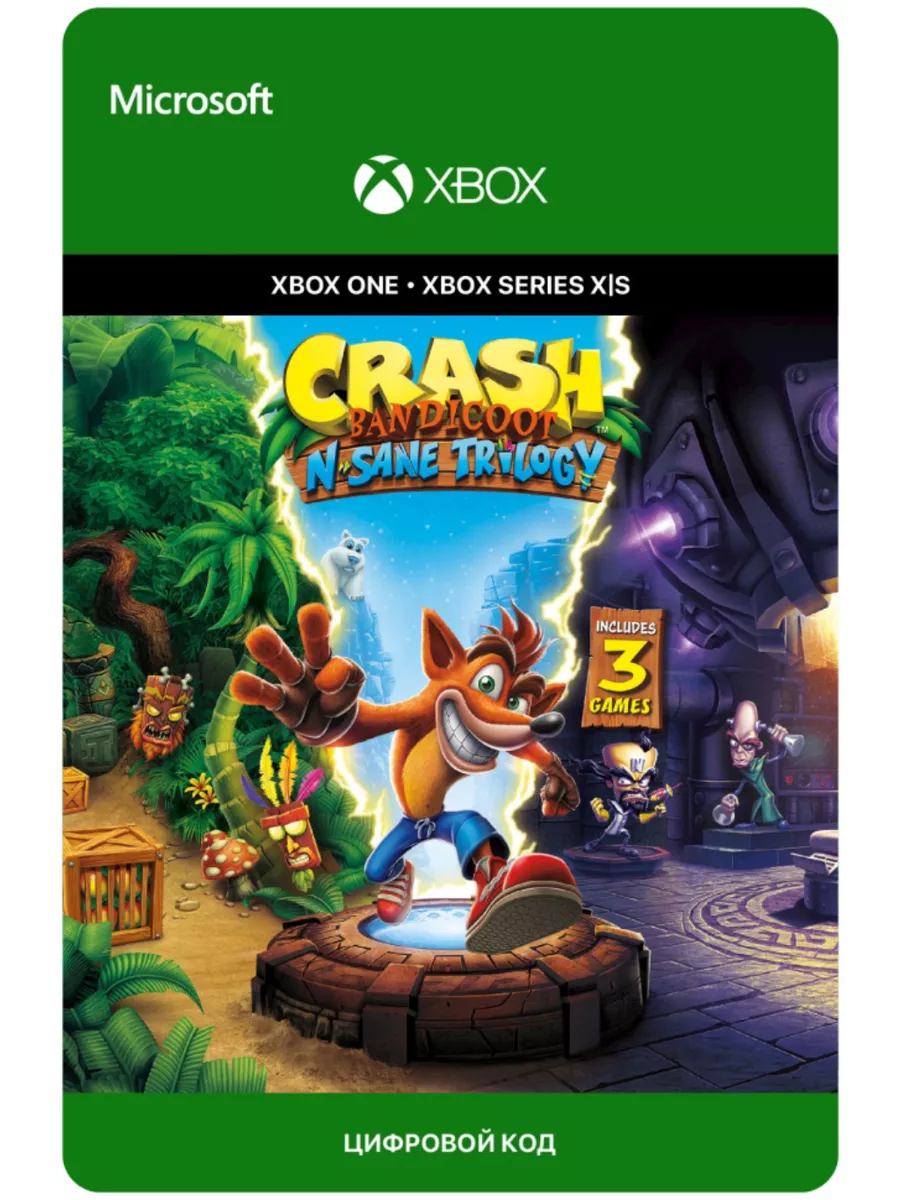 Ключ Код Crash Bandicoot N. Sane Trilogy Xbox One/Series X|S