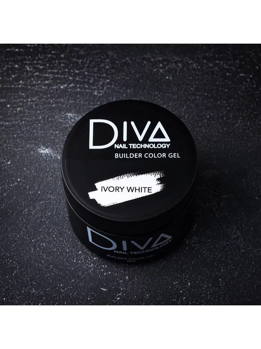 Diva Nail Technology Builder gel Ivory White 30ml Гель для наращивания ногтей