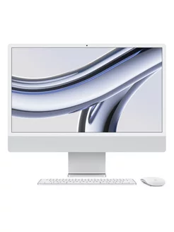 iMac 24 M3 (8C CPU, 10C GPU) 8ГБ, 256 ГБ SSD Silver