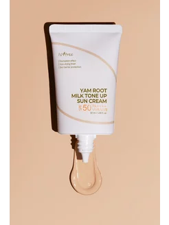 Солнцезащитный крем Yam Root Milk Tone Up Sun Cream SPF50+