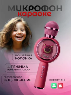 Детский микрофон караоке беспроводной Микки Baby Land Brand 220531028 купить за 1 368 ₽ в интернет-магазине Wildberries