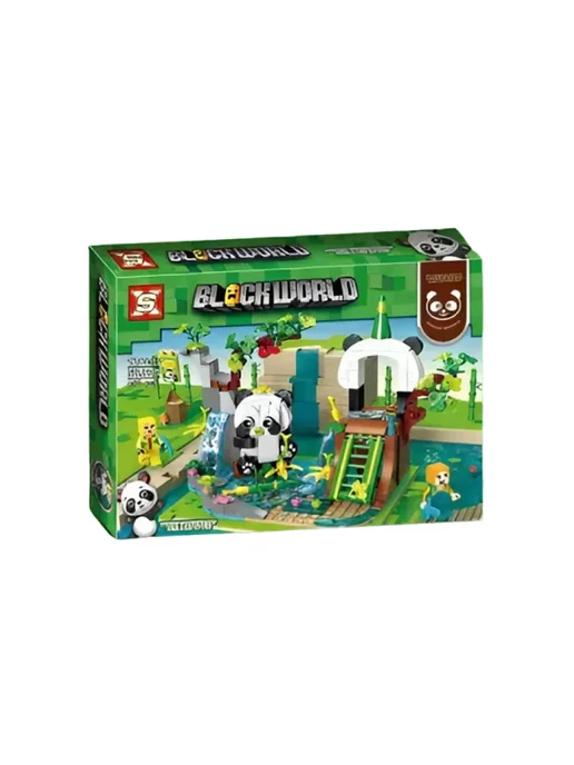 LEGO Конструктор Майнкрафт - Остров панд, черный, фото 2