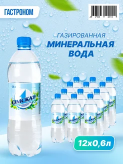 Минеральная вода Омская, 0,6 л. упаковка 12 шт Омская-1 220761779 купить за 529 ₽ в интернет-магазине Wildberries