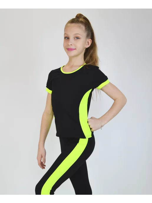 SpetsSport Футболка спортивная для хлопок, черный, фото 2