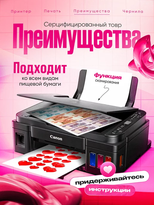 CANON Пищевой принтер PRO WiFi Cake, вариант, фото 3