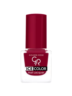 Лак для ногтей Ice Color mini, тон126 черный бум