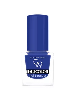 Лак для ногтей Ice Color mini, тон 145 ультрамариновый блеск