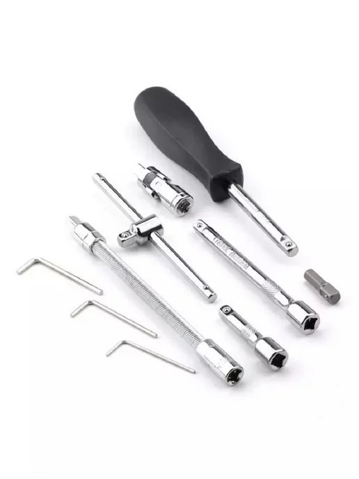 BEST TOOLS Набор инструментов 46 предметов, красный, фото 8