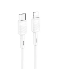 Кабель USB-C X83 Victory Type-C-Lightning, 20W, 1 м, белый