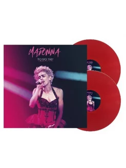 Madonna Tokyo 1987 Broadcast Recording Red Vinyl (2LP)