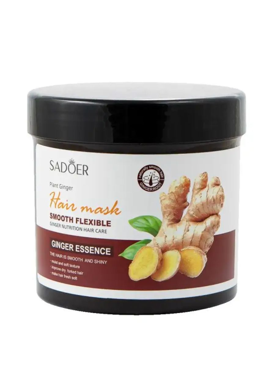 Sadoer маска для волос имбирная. Маска для волос с имбирем sadoer Ginger Essence hair Mask.