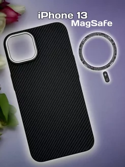 Чехол на iphone 13 MagSafe под карбон