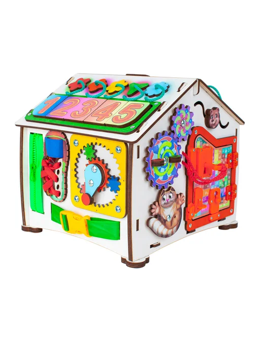 Jolly Kids Бизиборд со светом Цифры, зеленый, фото 8