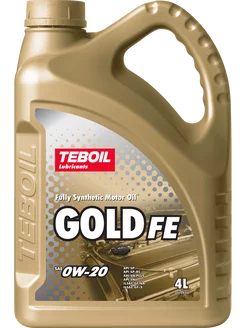 Моторное масло ТЕБОИЛ GOLD FE 0W‑20 4 л Teboil 221023835 купить за 2 351 ₽ в интернет-магазине Wildberries