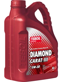 Моторное масло TEBOIL DIAMOND CARAT III 5W‑30 4л Teboil 221025102 купить за 2 609 ₽ в интернет-магазине Wildberries