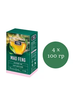 Чай Mao Feng зеленый крупнолистовой,4 уп. по 100 гр ETRE 221029671 купить за 532 ₽ в интернет-магазине Wildberries