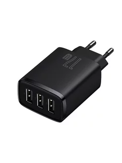 Зарядное устройство Compact Charger 3U 3*USB, 3.4A, 1