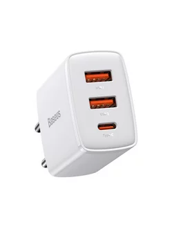 Зарядное устройство Compact Quick Charger 2*USB+USB-C