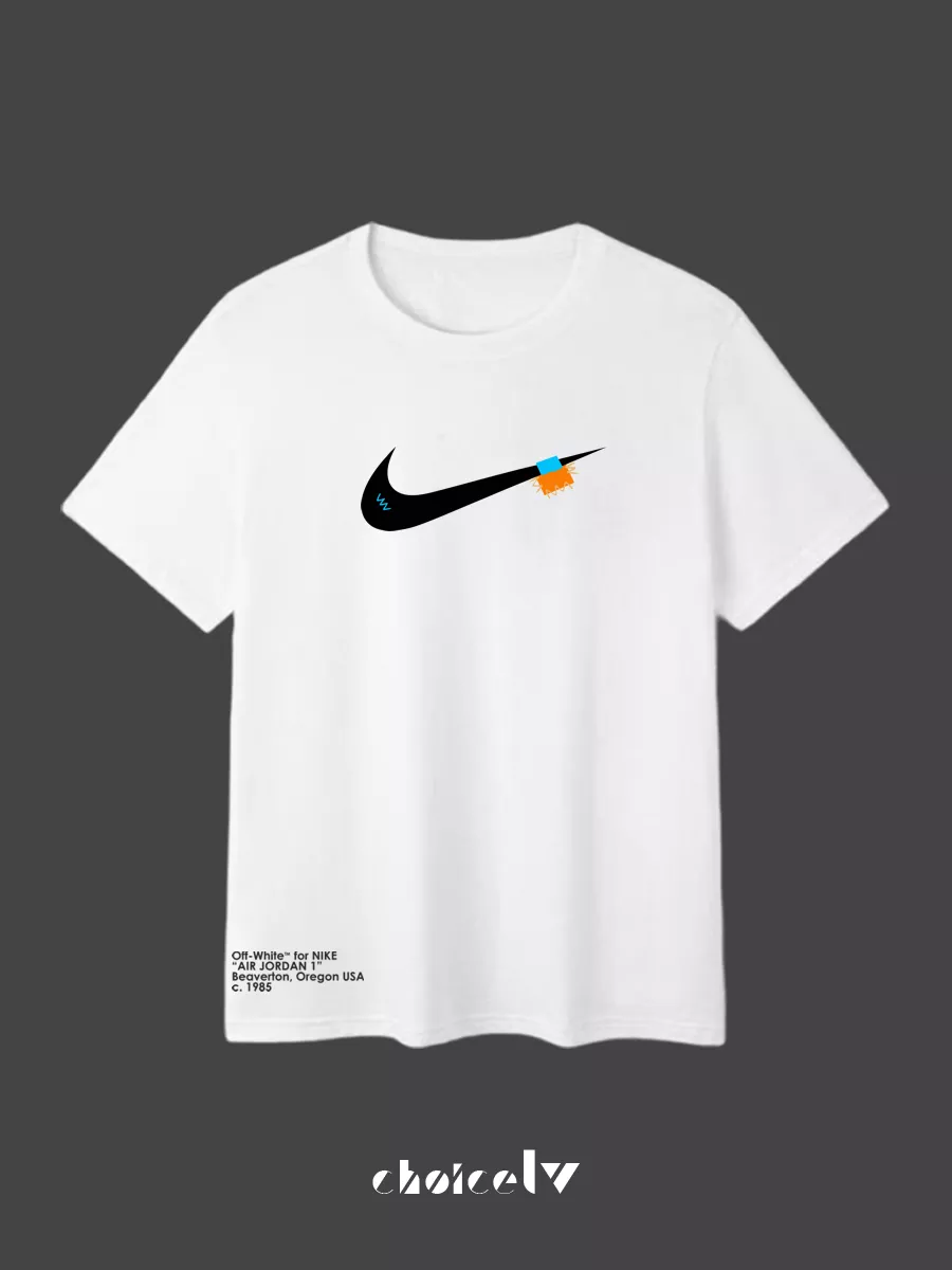 Off white logo nike fashion