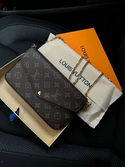 Сумка клатч Louis Vuitton LV 221159076 купить за 6 301 ₽ в интернет-магазине Wildberries