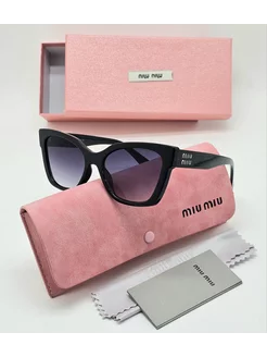 Солнцезащитные очки новинка 2024 Miu Miu 221161538 купить за 1 248 ₽ в интернет-магазине Wildberries