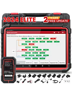 X431 Elite PRO3S+ V5. 0 - Европейская версия, двусторонний сканер, CANFD Bluetooth соединитель, онлайн кодирование, 2 года бесплатных обновлений Launch 221175912 купить за 76 041 ₽ в интернет-магазине Wildberries