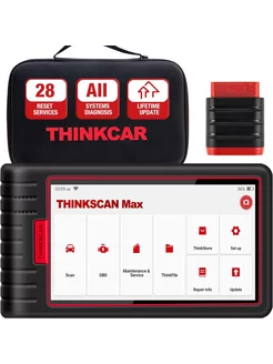 Thinkscan Max OBD2 Сканер Профессиональный полный системный диагностический инструмент для автомобилей Сканер ECU кодирования THINKCAR 221176133 купить за 20 647 ₽ в интернет-магазине Wildberries