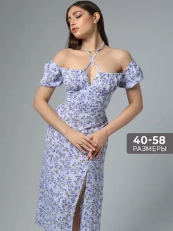 Платье летнее женское Makey Kelly 221200405 купить за 3 280 ₽ в интернет-магазине Wildberries