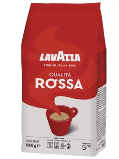 Кофе в зернах Qualita Rossa, 1 кг Lavazza 221214877 купить за 1 099 ₽ в интернет-магазине Wildberries