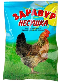 Кормовая добавка Здравур Несушка для кур несушек птиц 250 г