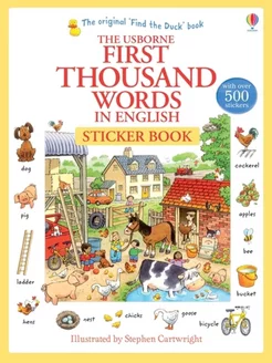 First Thousand Words in English Sticker Book Heather Amery