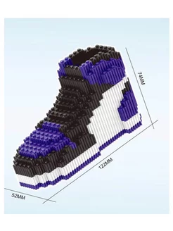 Конструктор 3D Кроссовок 68232 410 миниблоков