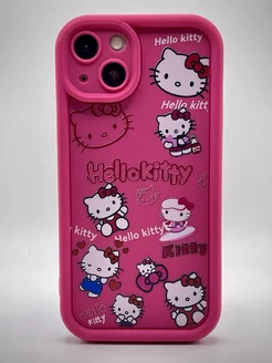 Чехол на Iphone 13 с принтом Hello Kitty