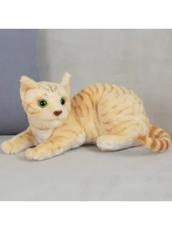 Мягкая игрушка Кошка 27 см рыжая Томато 221337078 купить за 1 399 ₽ в интернет-магазине Wildberries