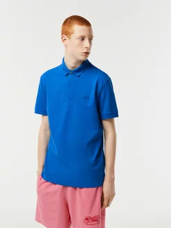 Футболка поло PARIS POLO Regular Fit Lacoste 221371538 купить за 10 355 ₽ в интернет-магазине Wildberries