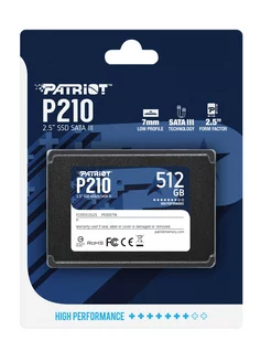 512 ГБ SSD-диск P210 (P210S512G25) Patriot 221376948 купить за 3 102 ₽ в интернет-магазине Wildberries