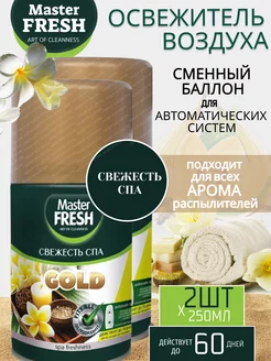 Освежитель воздуха сменный баллон 2шт по 250мл MASTER FRESH 221379256 купить за 382 ₽ в интернет-магазине Wildberries