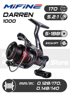 Катушка рыболовная DARREN CARBON 1000F 5+1B