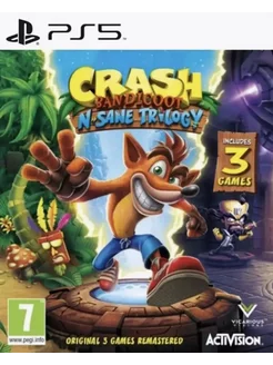 Игра Crash Bandicoot Trilogy для Sony Playstation PS4 PS5