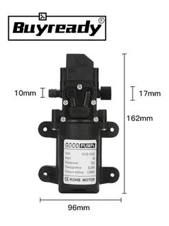 12V 6л мин 130PSI Сельскохозяйственный самовсасывающий насос… 221436650 купить за 971 ₽ в интернет‑магазине Wildberries