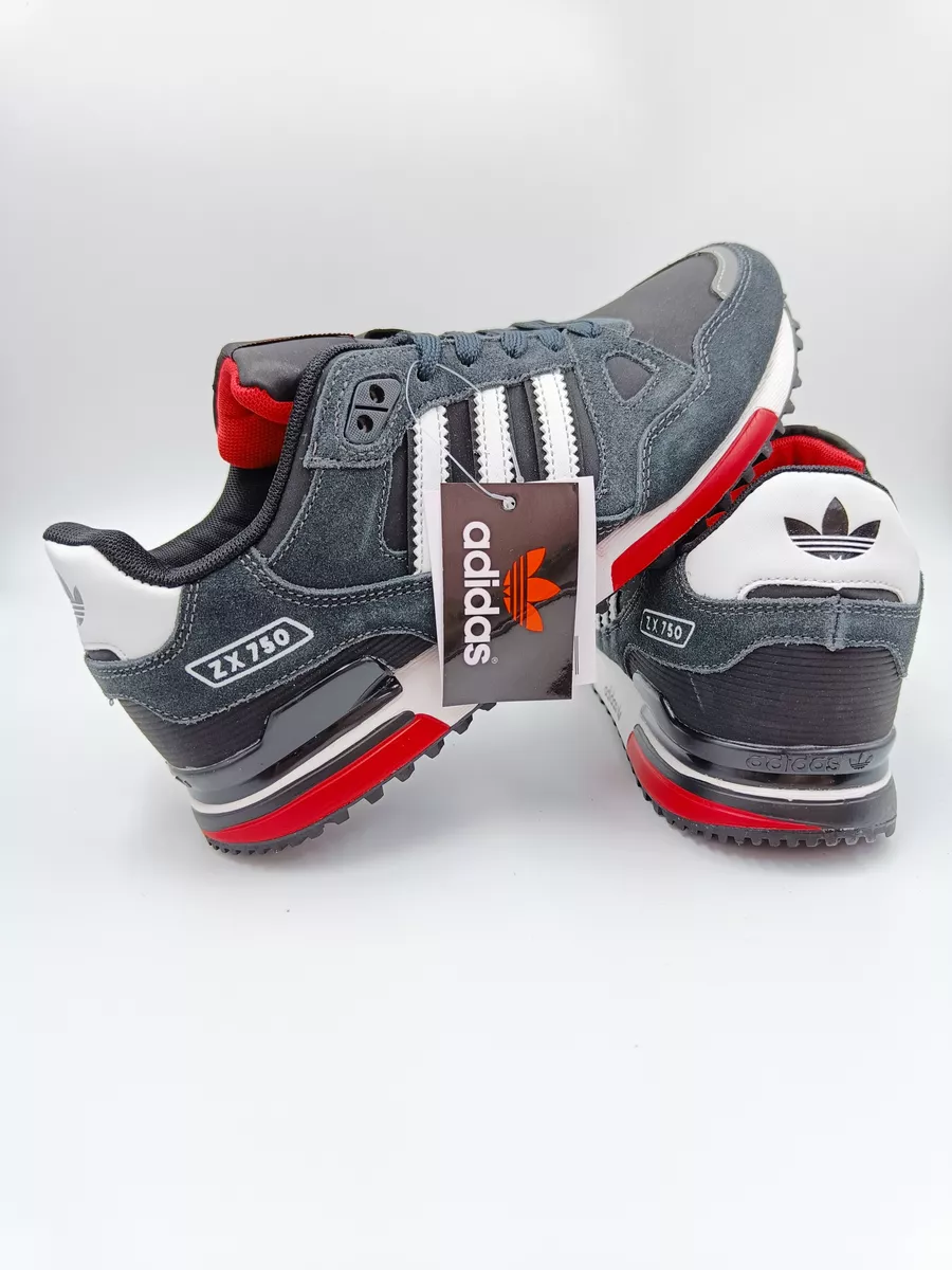 Adidas zx 750 g64214 black/white/red best sale