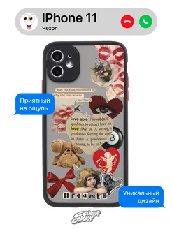 чехол на iphone 11 с принтом коллаж