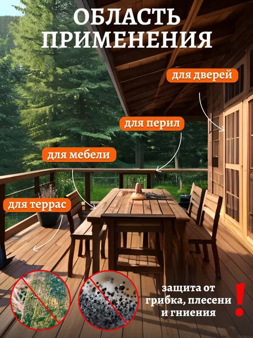 GAMMA Масло для террас с твердым воском, желтый, фото 2