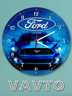 Часы Настенные Марка Авто Форд Мустанг Ford