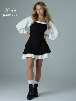 Платье школьное для подростка LILU baby 221498086 купить за 2 751 ₽ в интернет-магазине Wildberries