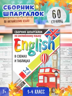 Сборник шпаргалок по английскому языку с 1-4 класс