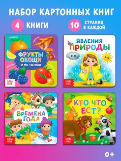 Набор детских книжек Знакомимся с окружающим миром