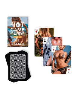 Карты игральные "HOT GAME CARDS" арсенал, 36 карт, 18+