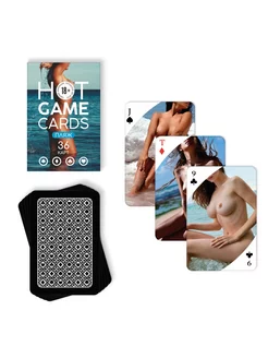 Карты игральные "HOT GAME CARDS" пляж, 36 карт, 18+